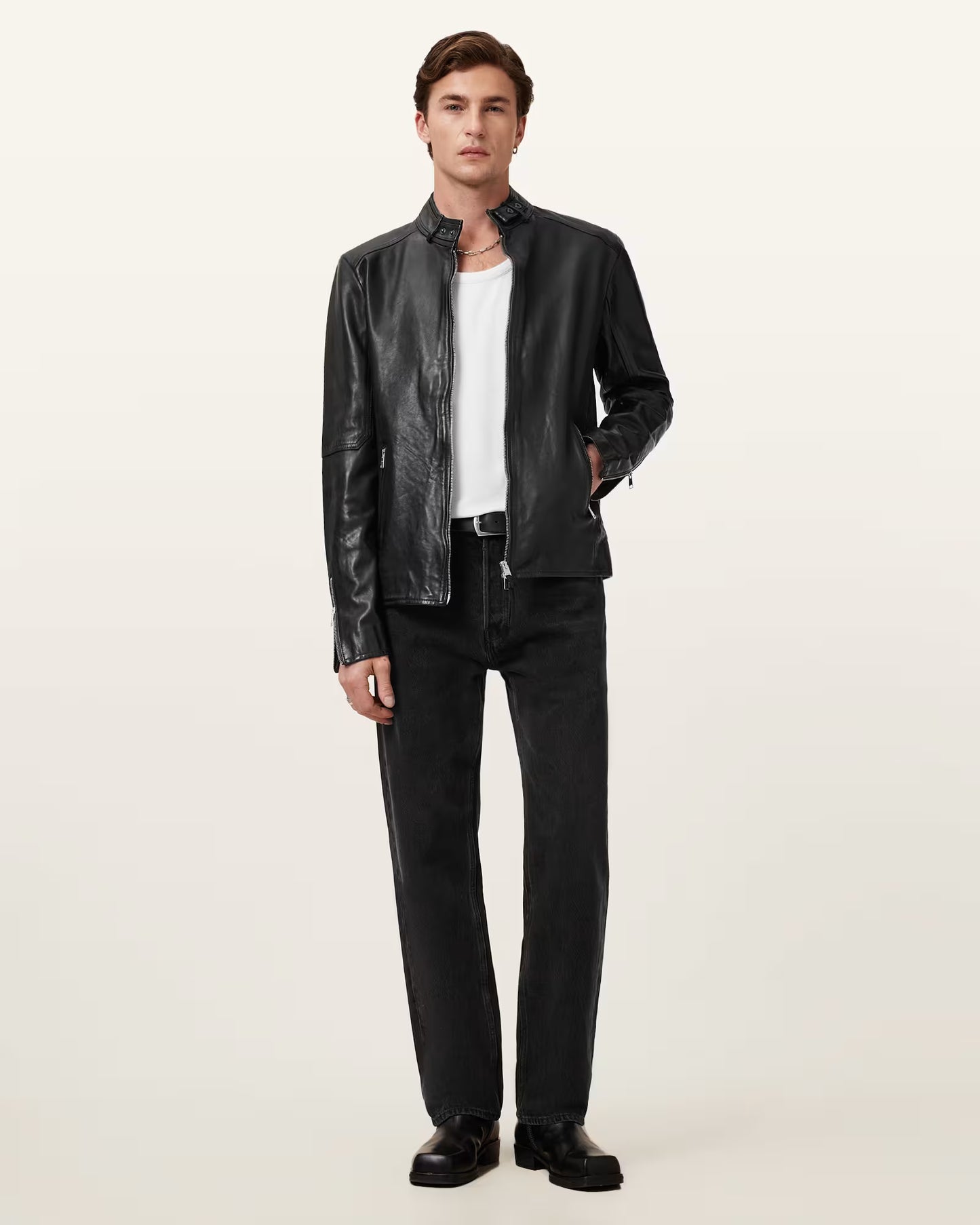 Cora Leather Jacket by Oak Leather – Premium Full-Grain Leather
