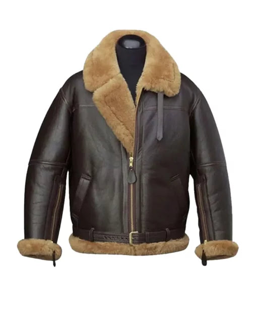 Men’s Flying Cockpit Shearling Jacket