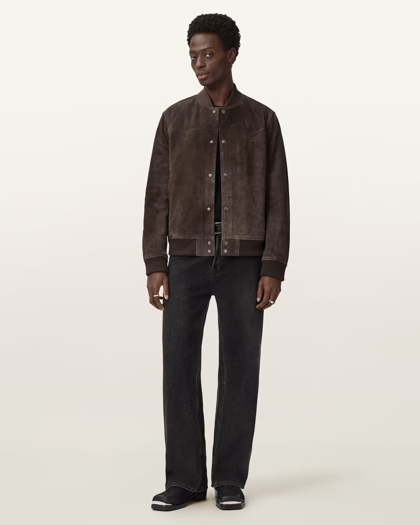 Stafford Leather Bomber Jacket