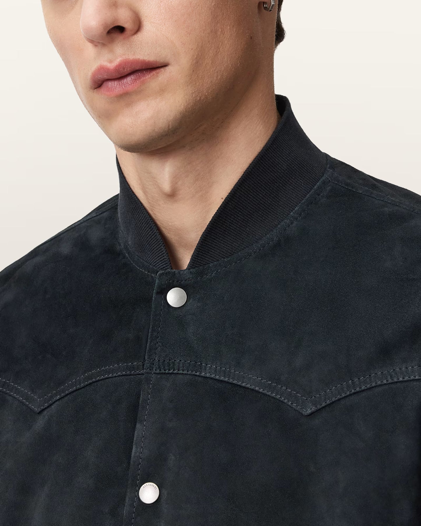 Oak Leather Stafford Suede Bomber Jacket – Genuine Suede Men’s Outerwear