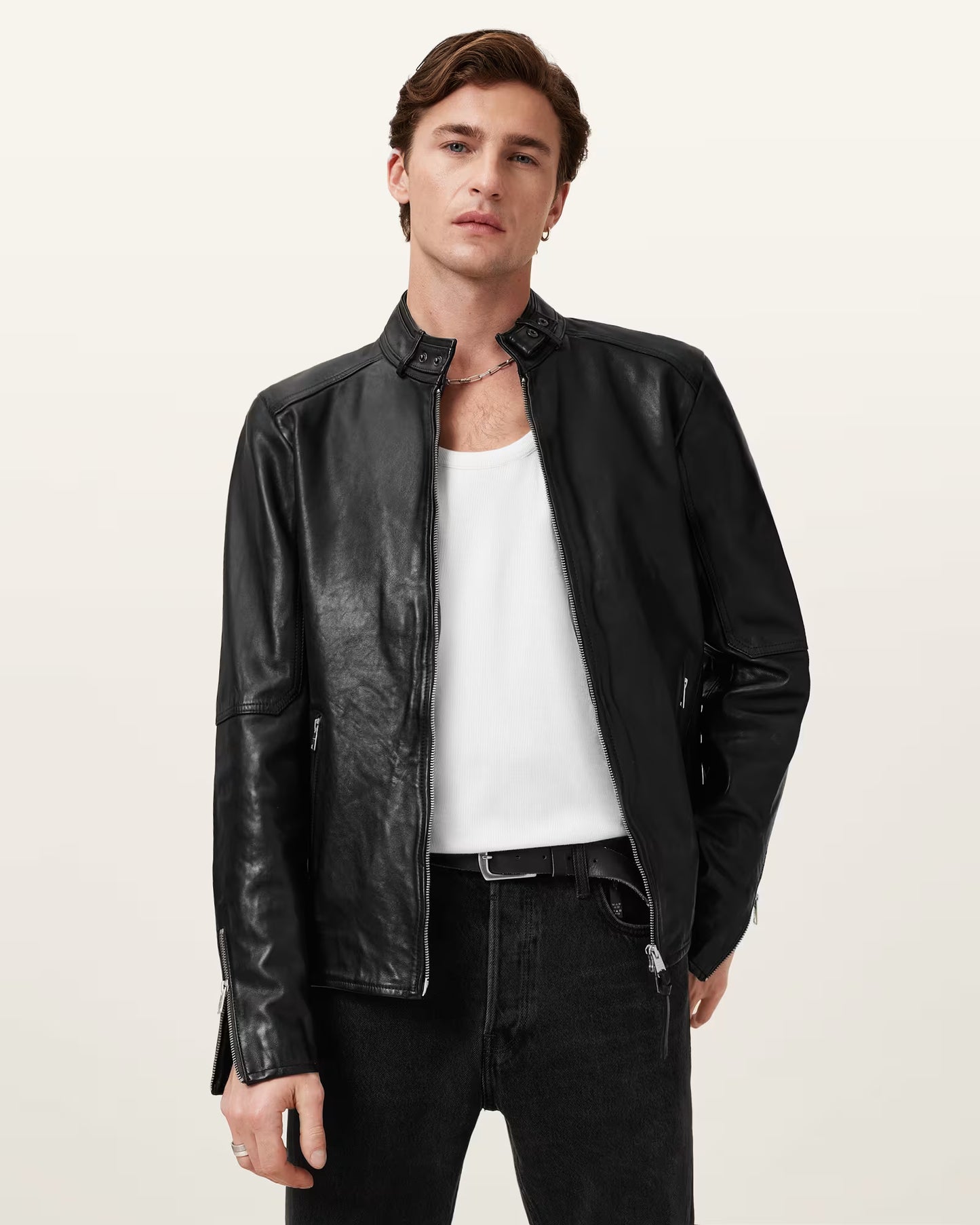 Cora Leather Jacket by Oak Leather – Premium Full-Grain Leather