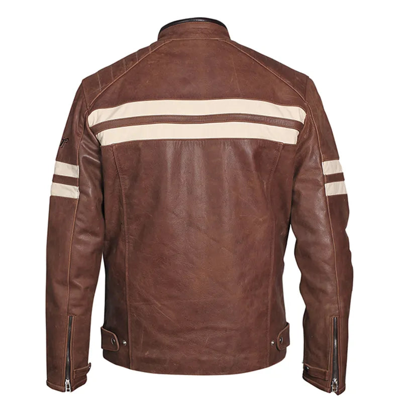 Handmade Pakistan Joe Rocket Classic 92 oak leather biker jacket
