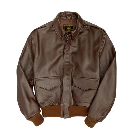 OakLeather WWII Government Issue A-2 Jacket Z2107H front view