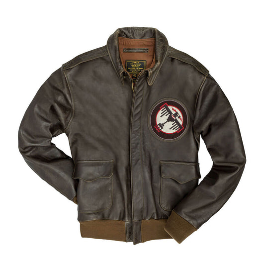 OakLeather Tokyo Raiders A-2 Jacket Z21S018 front view