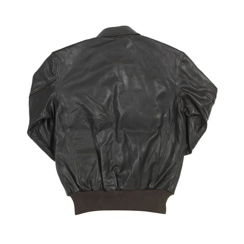 OakLeather Military Spec A-2 Brown Leather Bomber Jacket