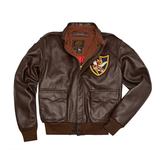 OakLeather Flying Tigers 23rd Fighter Group Jacket Z21V60 front view