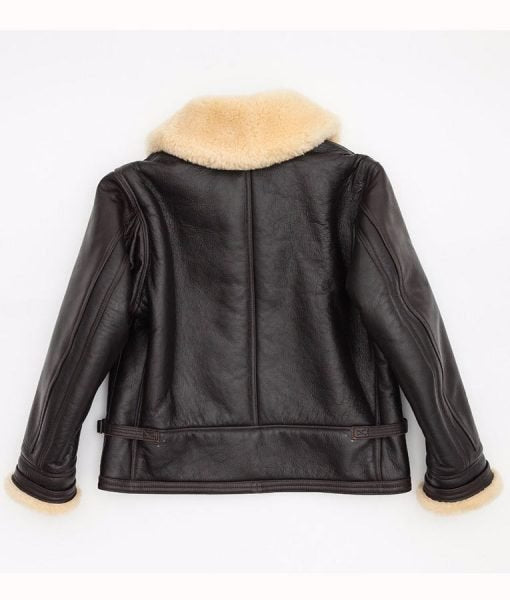 Handmade in Pakistan Navy M-445A Shearling Jacket OakLeather
