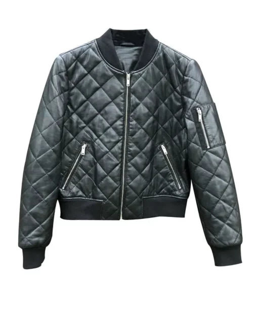 oak-leather-womens-quilted-black-front