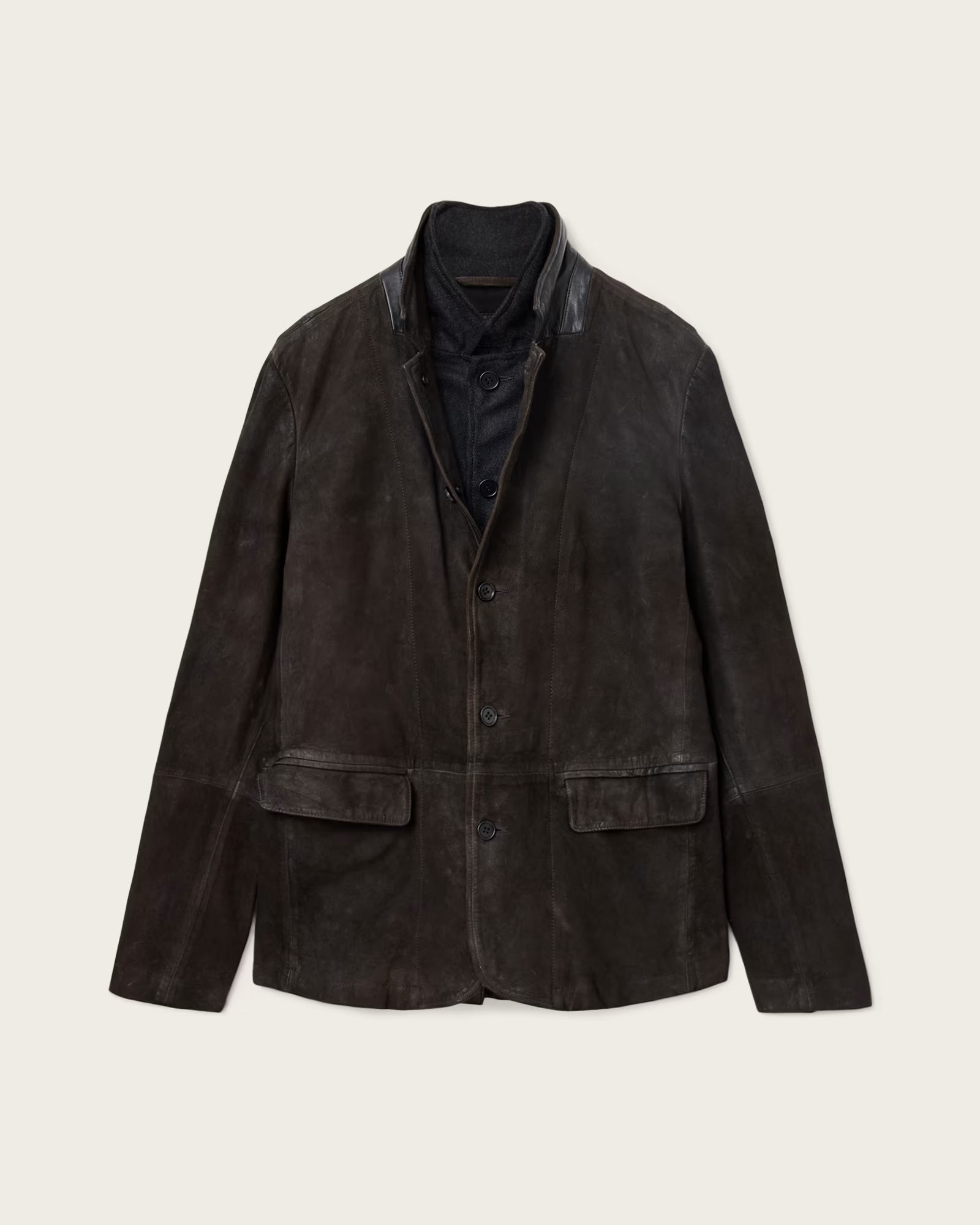 Oak Leather XYZ jacket – premium leather with vintage brass details