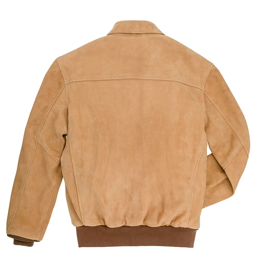 OakLeather Gentleman Pilot A-2 Jacket Tobacco Brown