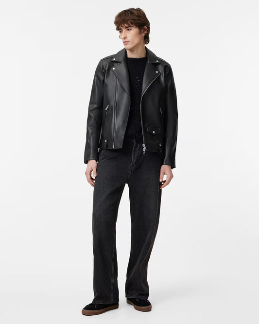 Oak Leather Milo Desserto Biker Jacket – vegan cactus leather, made in Pakistan